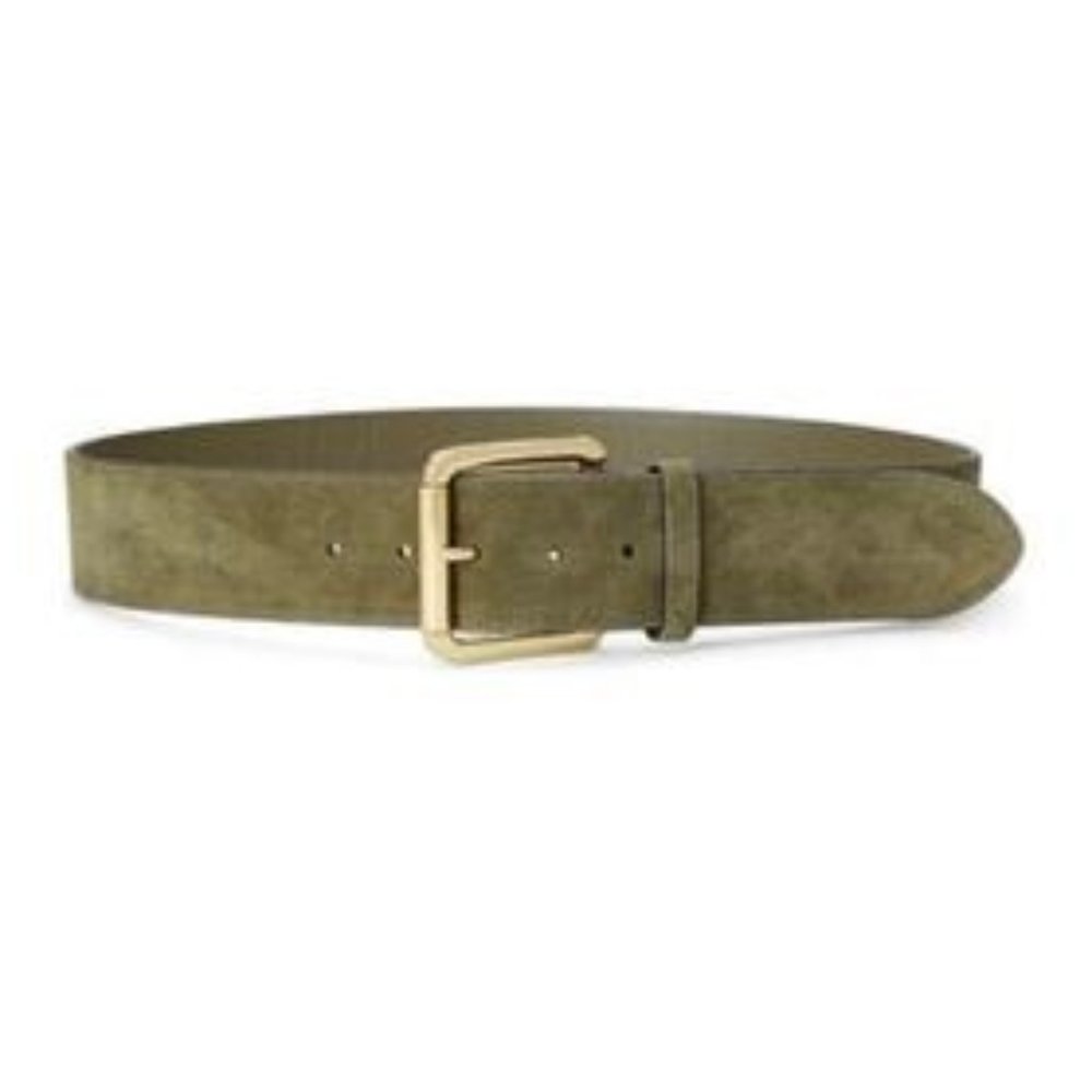 Lauren Ralph Lauren Classic Buckle 50 Belt Olive Fern